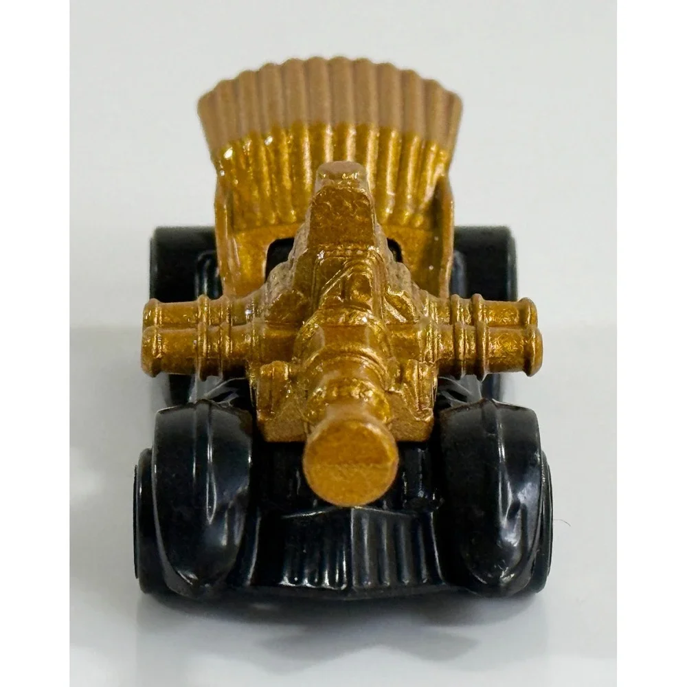 Hot Wheels Grease Rod Kids Toy Car Gold Black 2013 Mattel CFH36 Diecast